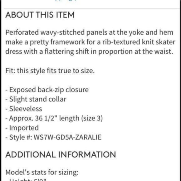 TED BAKER Zaralie Jacquard A-line Flared Dress NWT - Picture 14 of 16